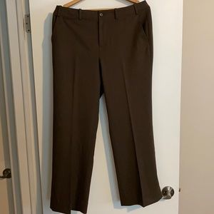 Ralph Lauren Chocolate Wool Slacks